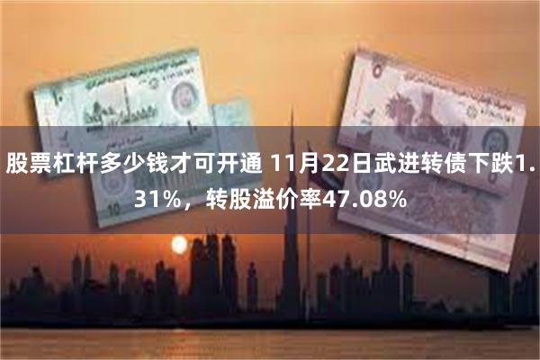 股票杠杆多少钱才可开通 11月22日武进转债下跌1.31%，转股溢价率47.08%